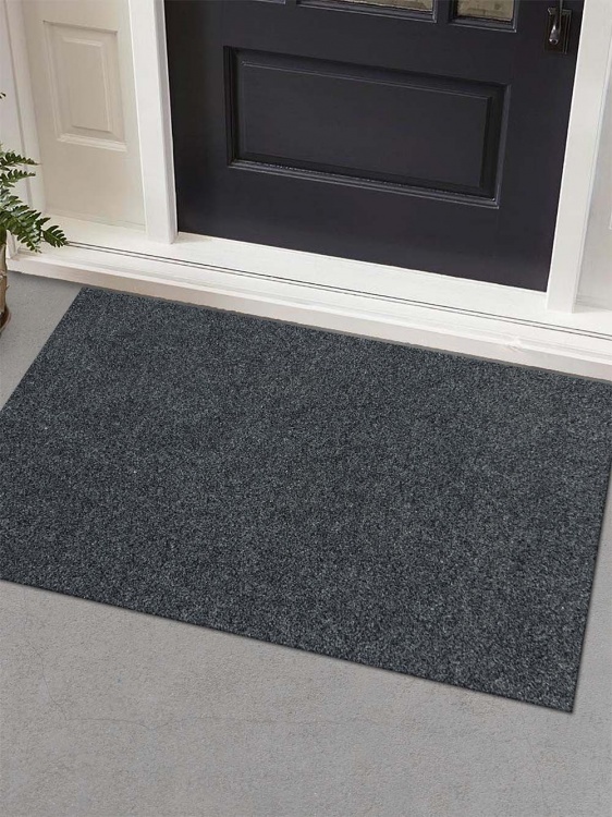 Коврик влаговпитывающий icarpet ПРАКТИК антискользящий 80х120 серый 01 - 2