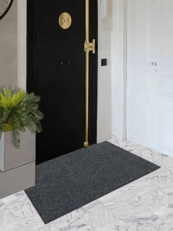 Коврик влаговпитывающий icarpet ПРАКТИК антискользящий 80х120 серый 01 - 3