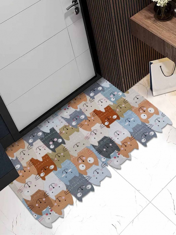 Коврик вырезной icarpet PRINT антискользящий (100) 