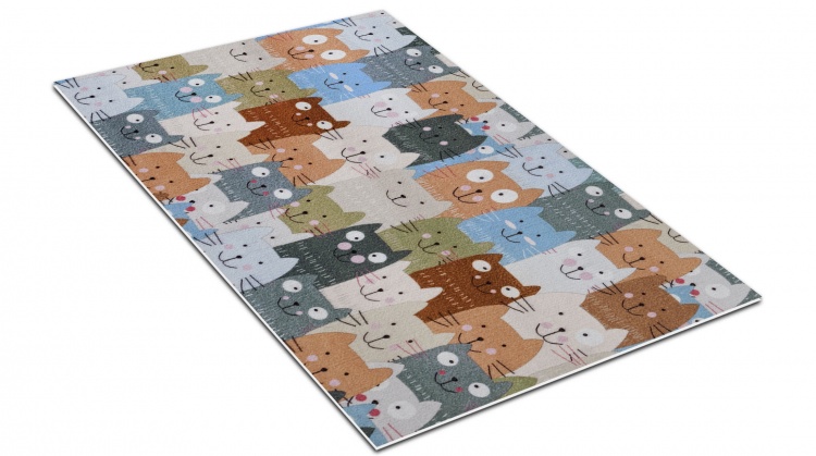 Коврик вырезной icarpet PRINT антискользящий (100) 