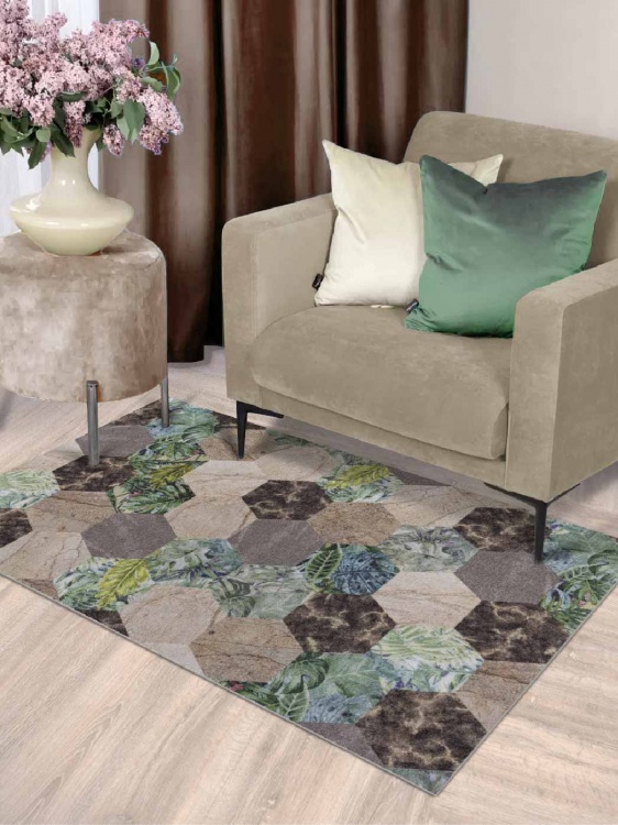 Коврик вырезной icarpet PRINT антискользящий (102) 