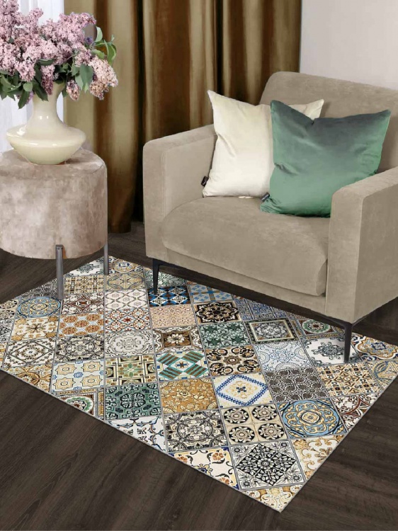 Коврик вырезной icarpet PRINT антискользящий (132) 