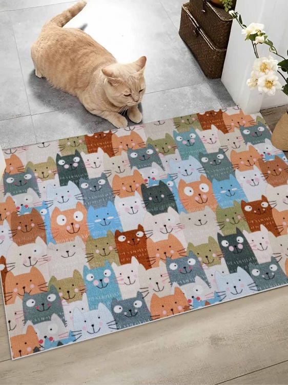 Коврик вырезной icarpet PRINT антискользящий (100) 