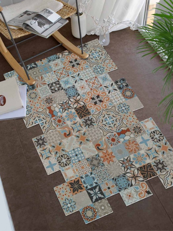 Коврик вырезной icarpet PRINT антискользящий (103) 