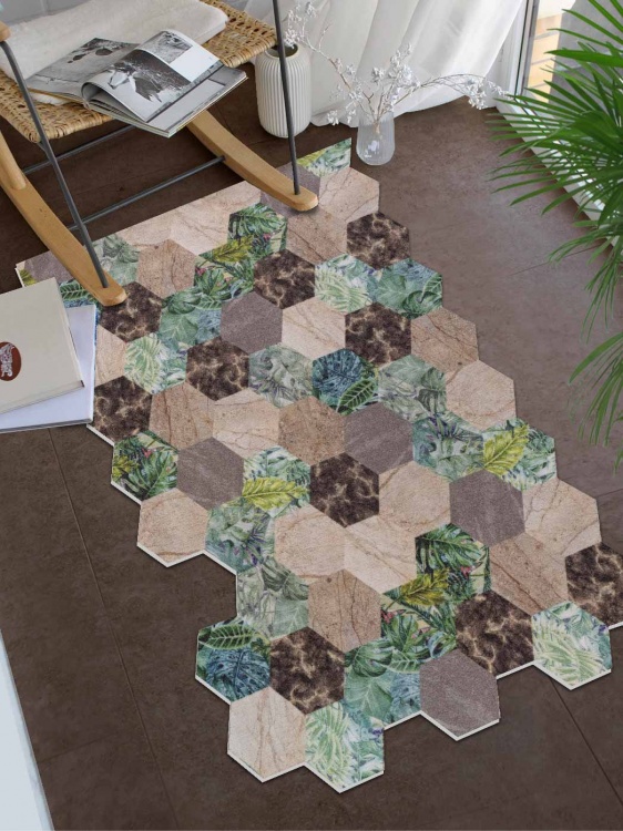 Коврик вырезной icarpet PRINT антискользящий (102) 