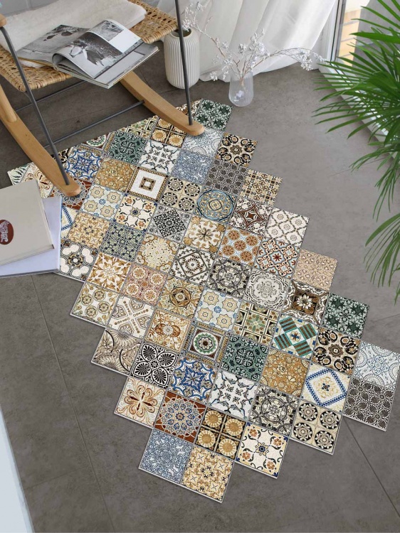 Коврик вырезной icarpet PRINT антискользящий (132) 