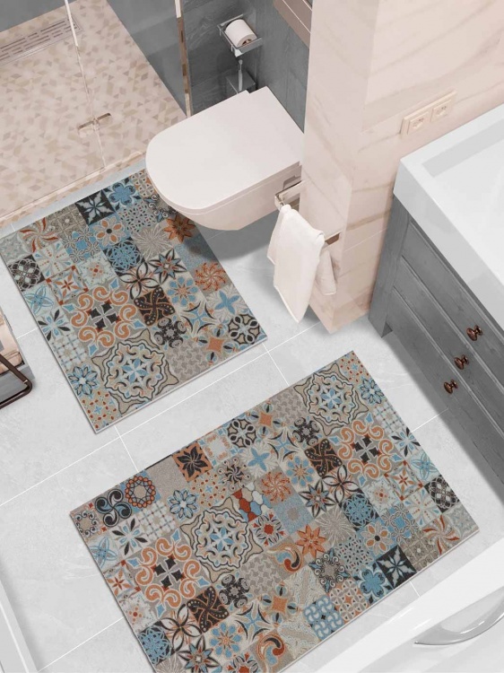 Набор ковриков вырезных icarpet PRINT антискользящих (103) 