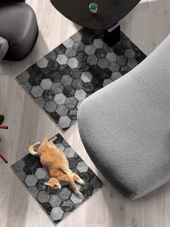 Набор ковриков вырезных icarpet PRINT антискользящих (128) 