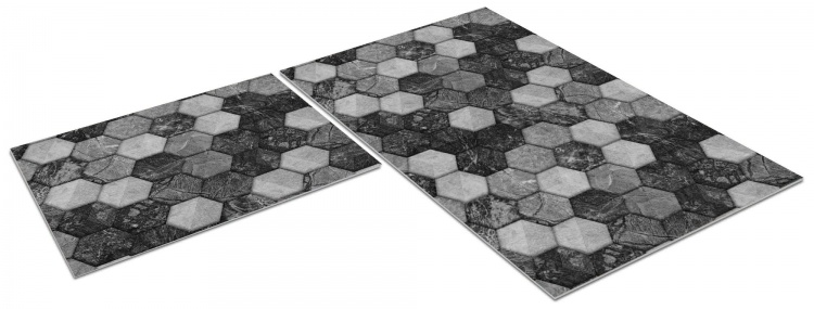 Набор ковриков вырезных icarpet PRINT антискользящих (128) 