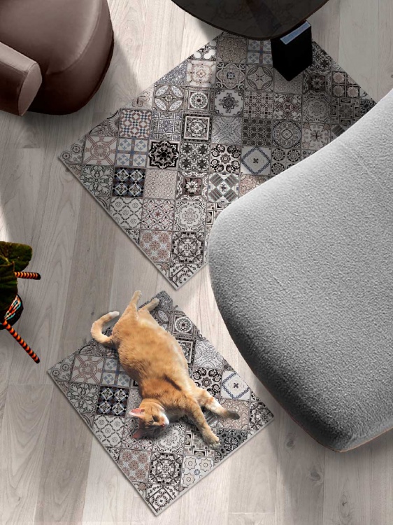 Набор ковриков вырезных icarpet PRINT антискользящих (133) 