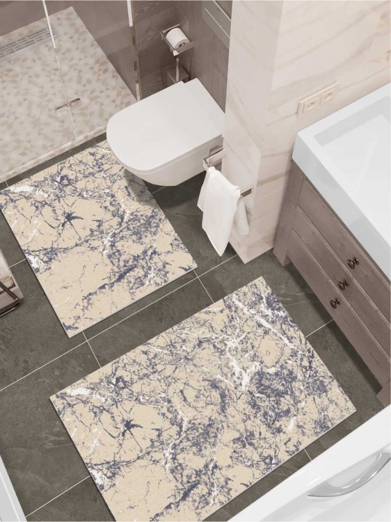 Набор ковриков вырезных icarpet PRINT антискользящих (135) 