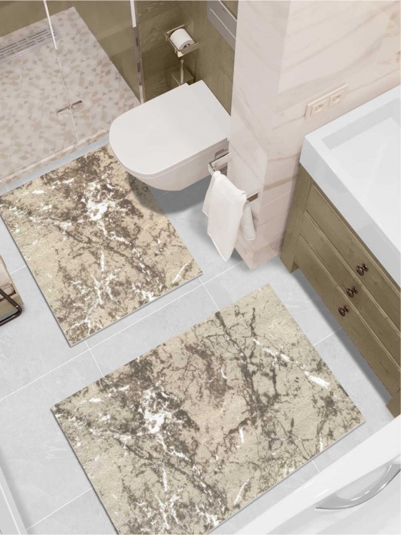 Набор ковриков вырезных icarpet PRINT антискользящих (136) 