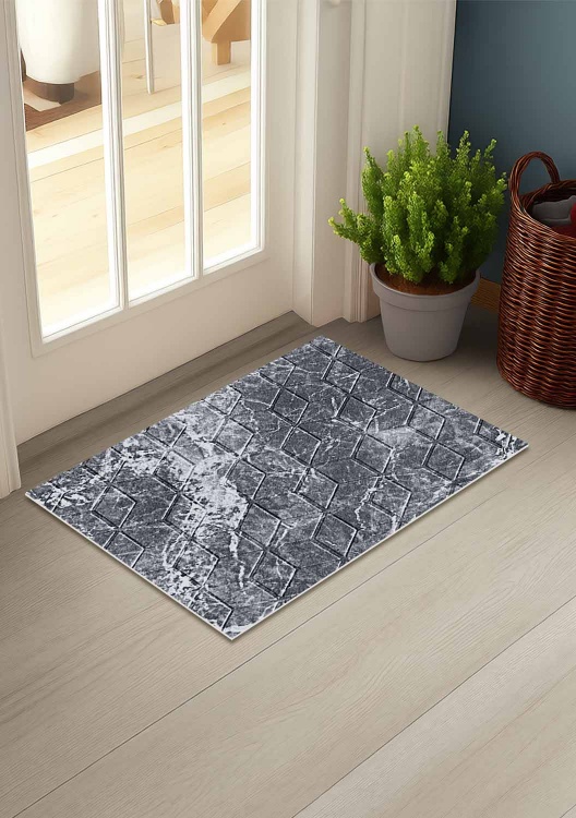 Коврик влаговпитывающий SHAHINTEX DIGITAL PRINT (34) с тиснением соты 