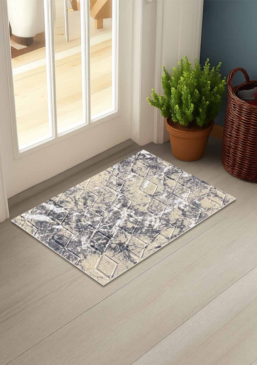 Коврик влаговпитывающий SHAHINTEX DIGITAL PRINT (35) с тиснением соты 