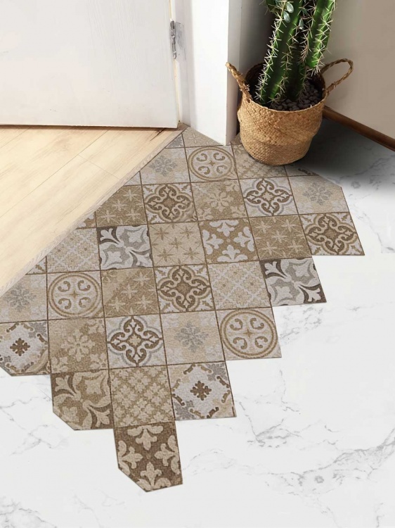 Коврик вырезной icarpet PRINT антискользящий (137) 