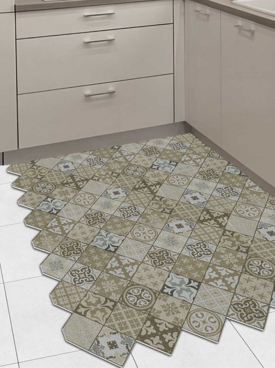 Коврик вырезной icarpet PRINT антискользящий (137) 