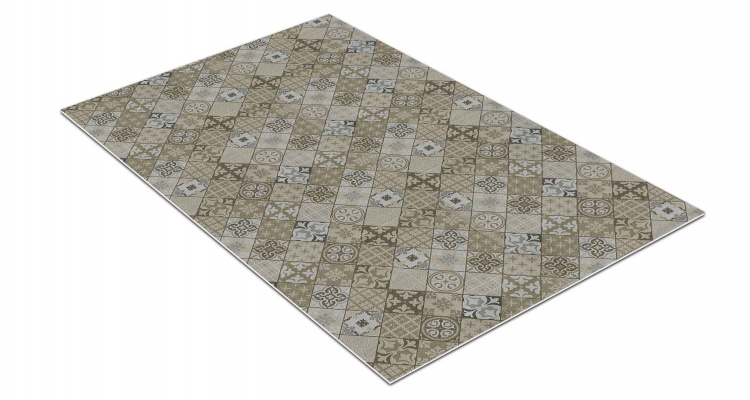 Коврик вырезной icarpet PRINT антискользящий (137) 