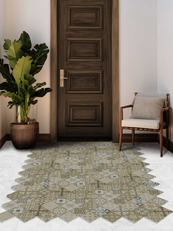 Коврик вырезной icarpet PRINT антискользящий (137) 