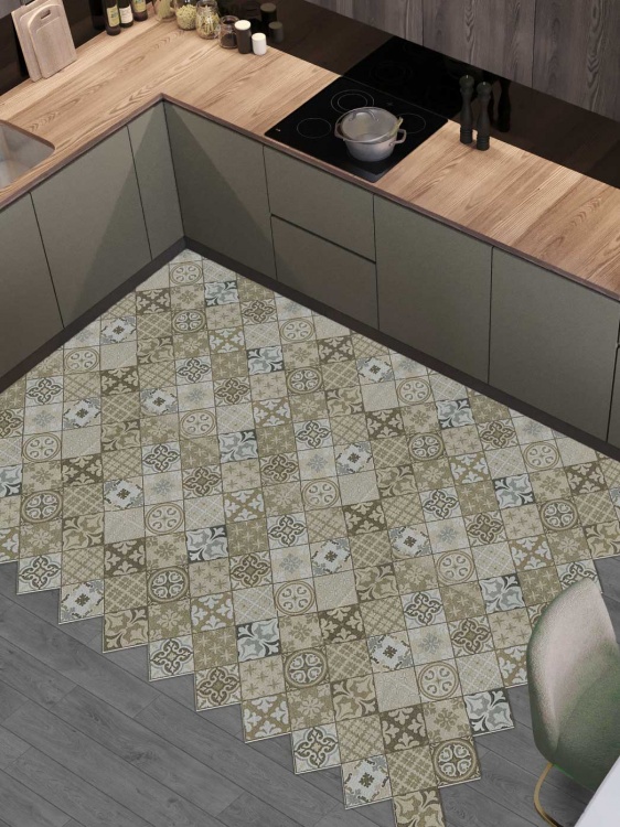 Коврик вырезной icarpet PRINT антискользящий (137) 