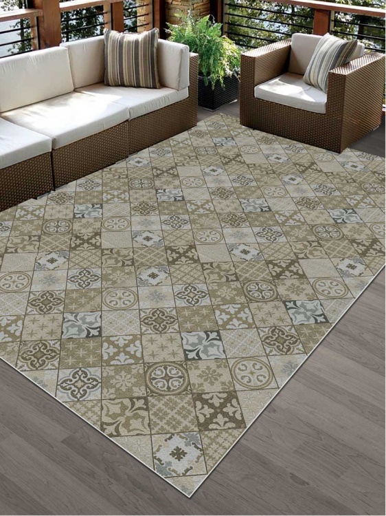 Коврик вырезной icarpet PRINT антискользящий (137) 