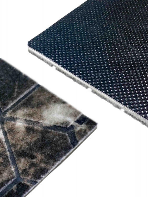 Коврик влаговпитывающий SHAHINTEX DIGITAL PRINT (27) с тиснением соты 