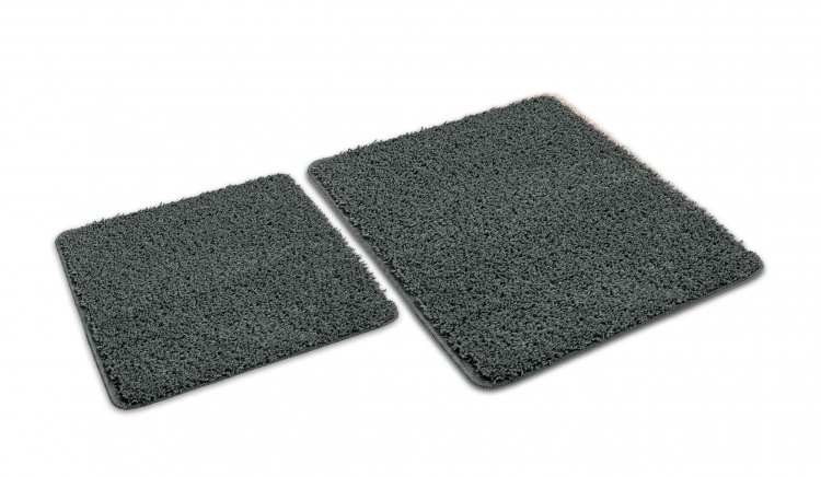 Набор ковриков FRIZZ icarpet 50*80+50*60 графит 62 S