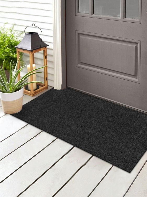 Коврик влаговпитывающий icarpet ПРАКТИК антискользящий 60х90 черный гранит 03 - 3