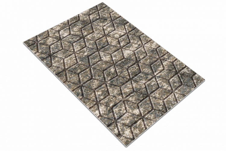 Коврик влаговпитывающий SHAHINTEX DIGITAL PRINT (39) с тиснением соты 