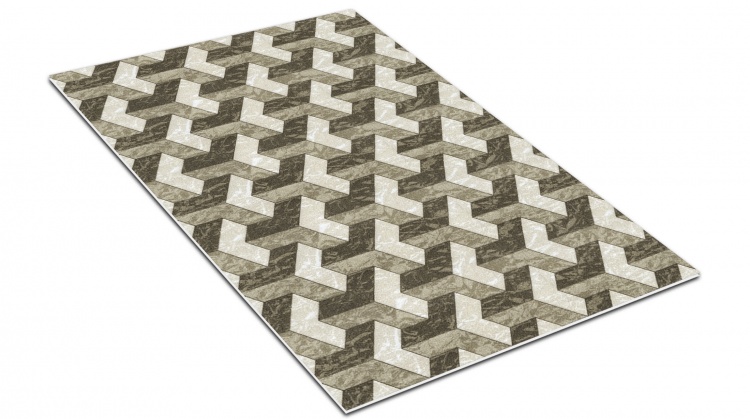 Коврик вырезной icarpet PRINT антискользящий (140) 