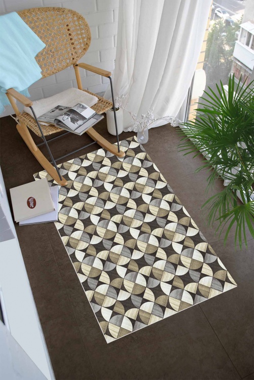 Коврик вырезной icarpet PRINT антискользящий (143) 