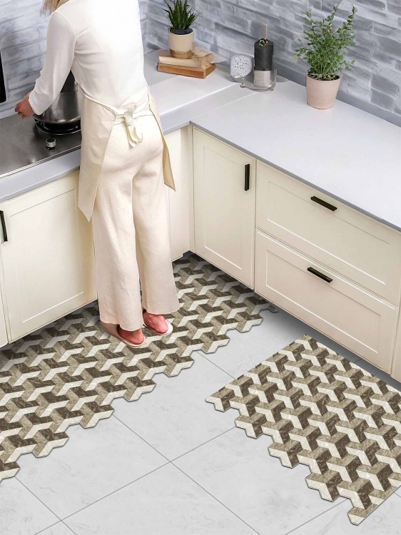 Коврик вырезной icarpet PRINT антискользящий (140) 