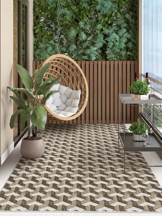 Коврик вырезной icarpet PRINT антискользящий (140) 