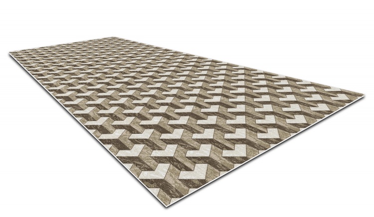 Коврик вырезной icarpet PRINT антискользящий (140) 