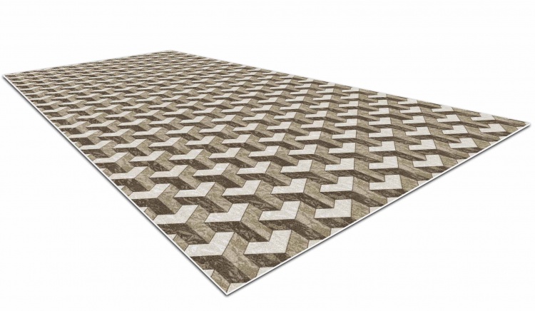 Коврик вырезной icarpet PRINT антискользящий (140) 