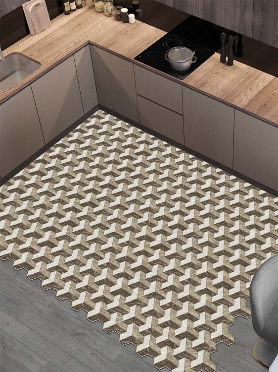 Коврик вырезной icarpet PRINT антискользящий (140) 