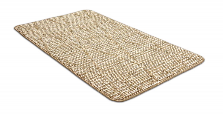 Коврик БУКЛЕ icarpet «Кристалл» 80х120 бисквитно-кремовый 7 S