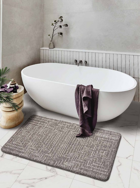 Коврик БУКЛЕ icarpet «Модерн» 80х120 мокко с молоком 80 S - 3