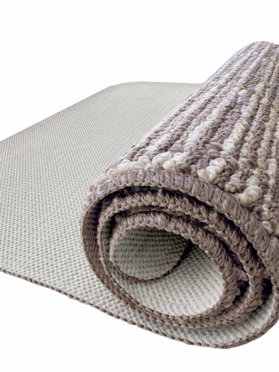 Коврик БУКЛЕ icarpet «Модерн» 80х120 мокко с молоком 80 S - 4