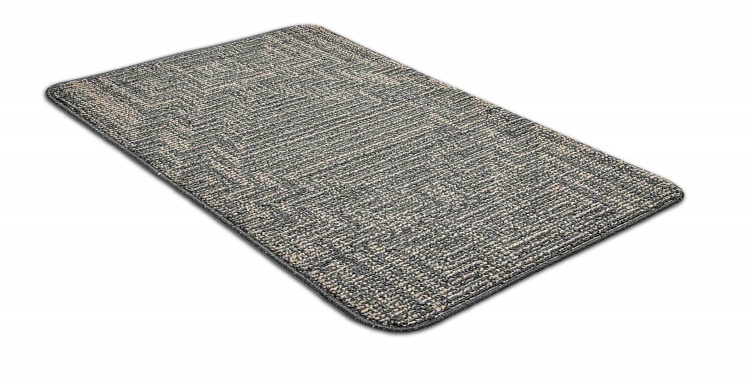 Коврик БУКЛЕ icarpet «Модерн» 80х120 серо-бежевый 50 S