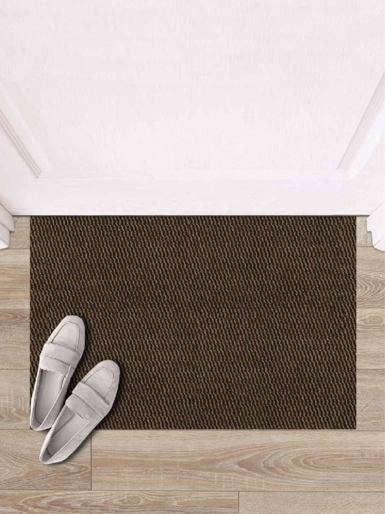 Коврик вырезной МЕЛАНЖ 40х60 мокко с чёрным - 2