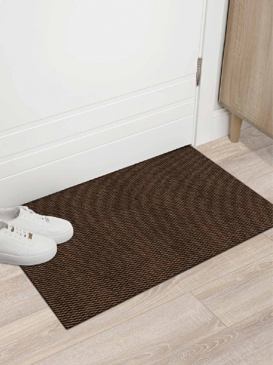 Коврик вырезной МЕЛАНЖ 50х80 мокко с чёрным - 2