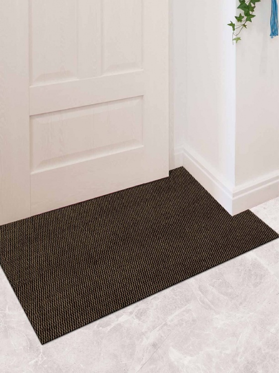 Коврик вырезной МЕЛАНЖ 60х90 мокко с чёрным S - 2