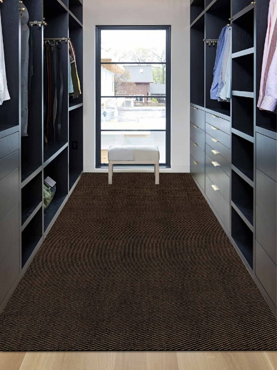 Коврик вырезной МЕЛАНЖ 120х300 мокко с чёрным S - 2