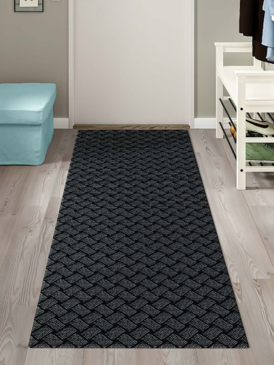 Коврик SHAHINTEX БЕРЕСТА 80х200 серый 01 S - 2