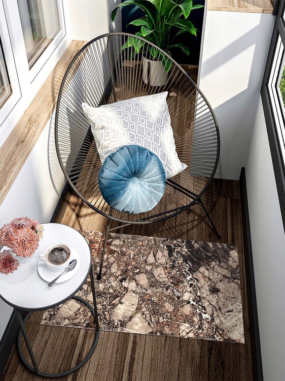 Коврик влаговпитывающий SHAHINTEX DIGITAL PRINT (47) 