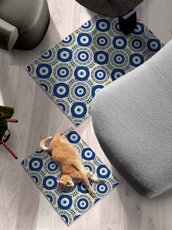 Набор ковриков вырезных icarpet PRINT антискользящих (145) 