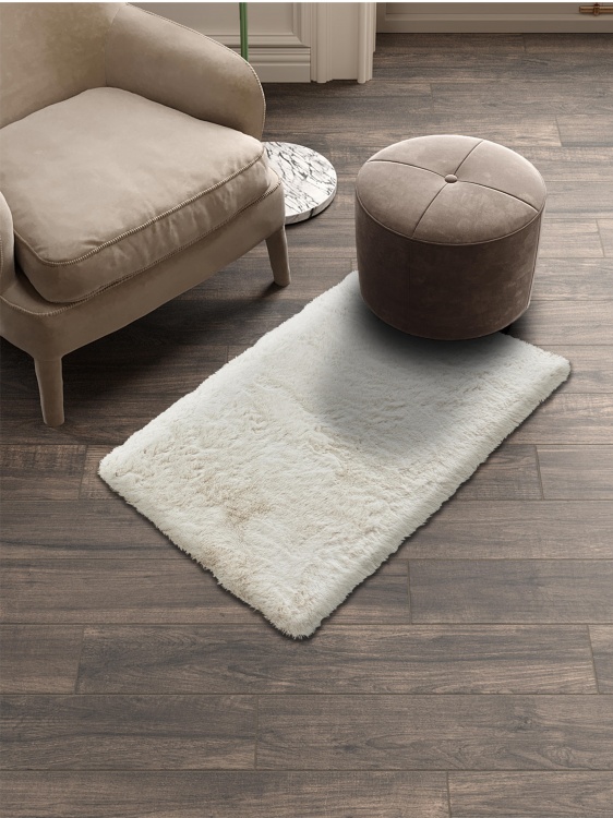 Коврик меховой SHAHINTEX (3 см) 50х80 жемчужный 21 S - 3