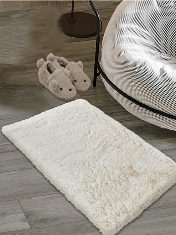 Коврик меховой SHAHINTEX (3 см) 50х80 жемчужный 21 S - 4