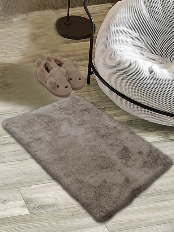 Коврик меховой SHAHINTEX (3 см) 50х80 горностай 22 S - 2