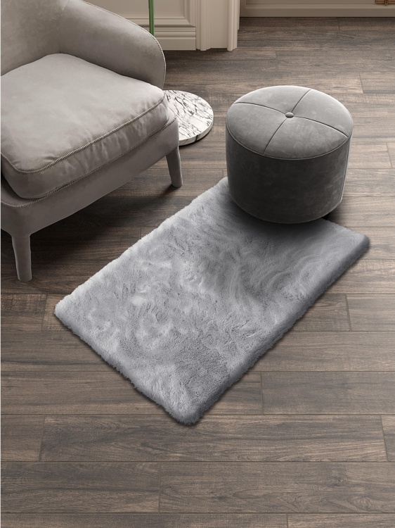 Коврик меховой SHAHINTEX (3 см) 50х80 голубая норка 23 S - 3